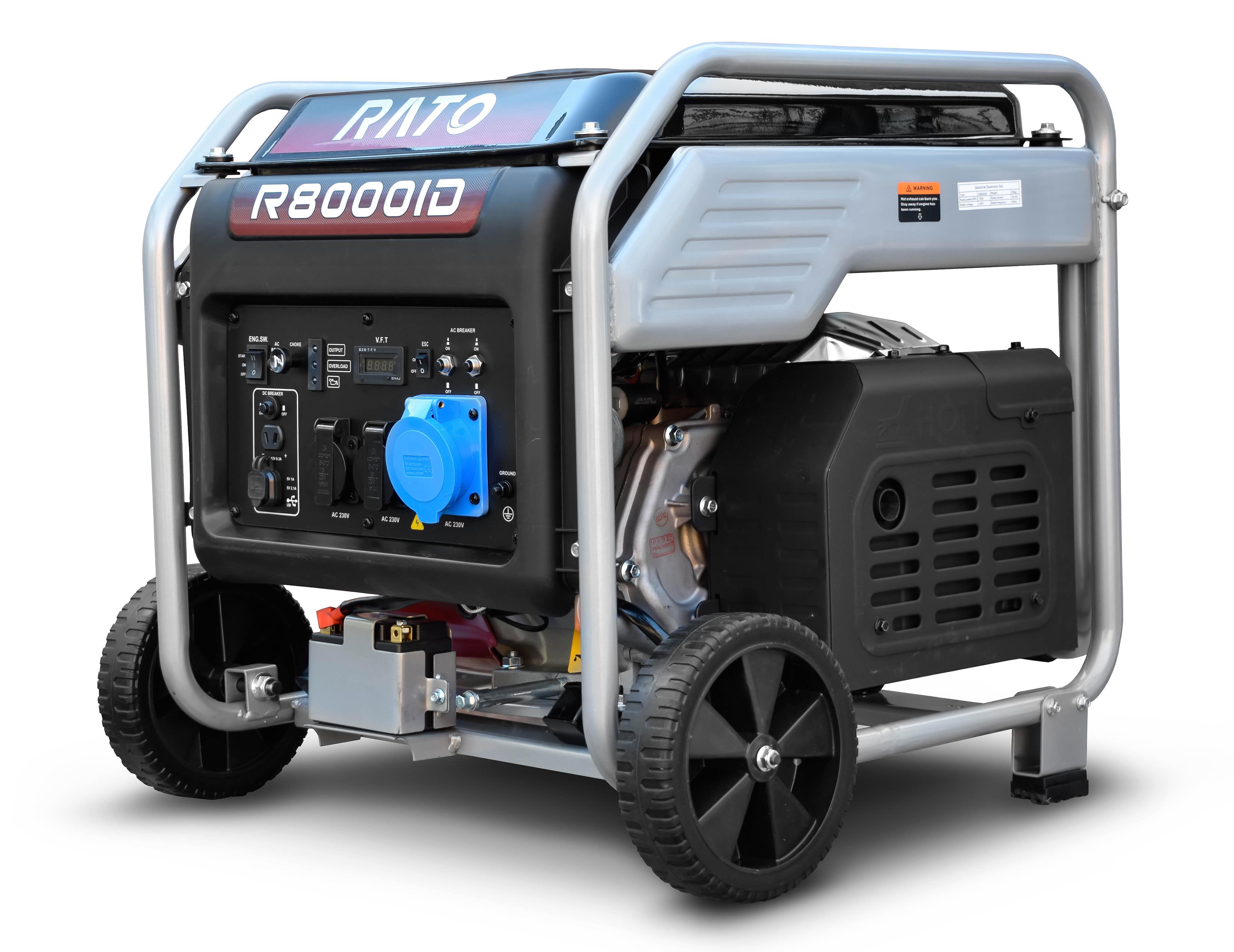  бензиновый Rato инверторный R8000iD, 8 кВт по цене 100320 .