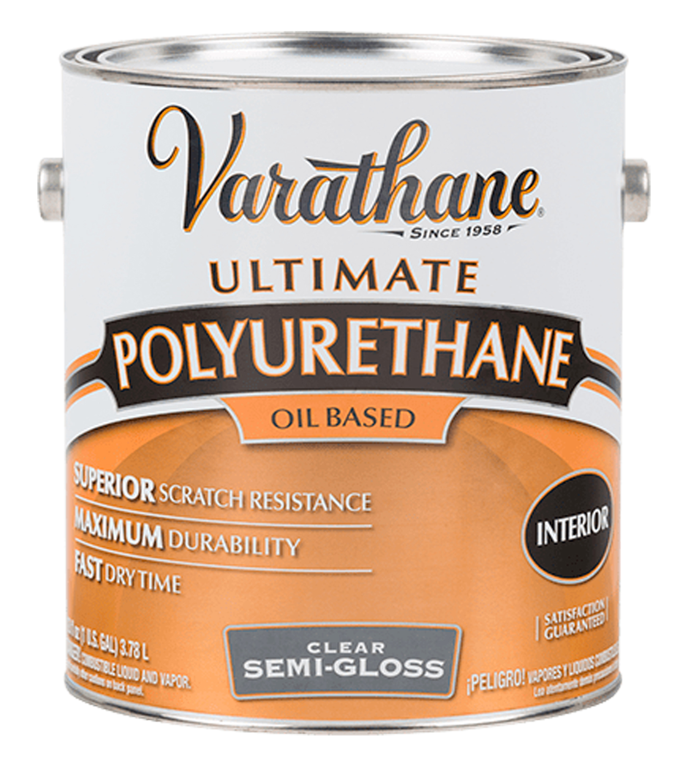 Лак Varathane Interior Oil-based Polyurethane глянцевый (3.78 л) полиуретановый