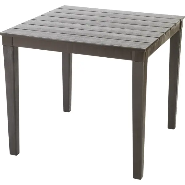 Стол садовый квадратный «Прованс», 80х80х70 см, цвет шоколадный стол квадратный элластик пласт прованс grey 80x80 см