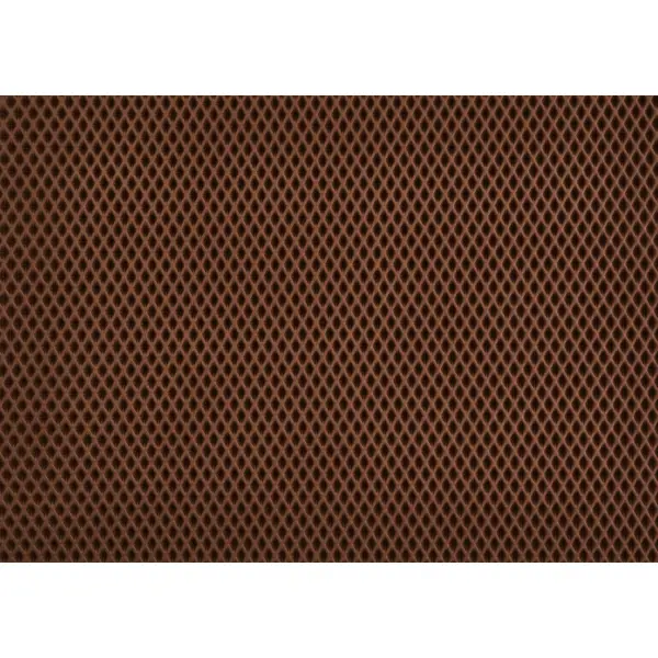 Коврик 68x83 см ЭВА ромбы цвет коричневый коврик 80х150 см двусторонний с бахромой акрил бело серый узор carpet