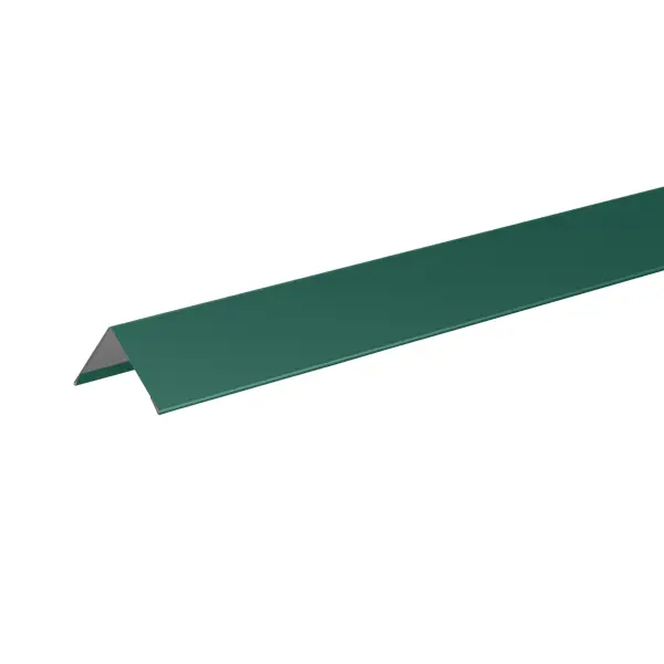 Планка для наружных углов 50x50x2000 мм RAL 6005 зеленый планка ветровая 2 м ral 6005 зелёный