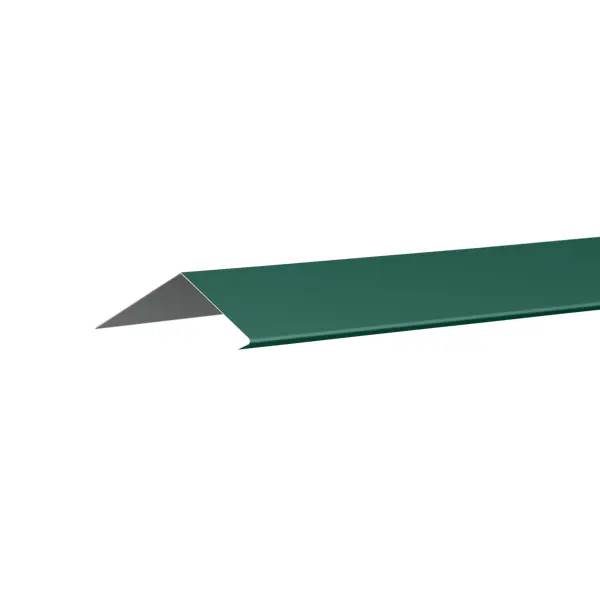 Планка карнизная 100x65x2000 мм RAL 6005 зеленый ендова верхняя 2 м al 6005 0 4 мм зеленый