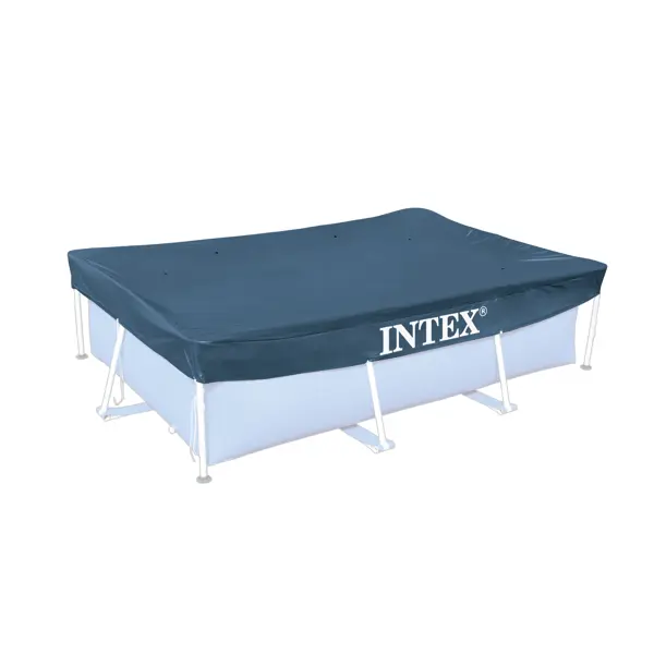 Чехол Intex для прямоугольных бассейнов чехол для каркасного круглого бассейна 366 см синий