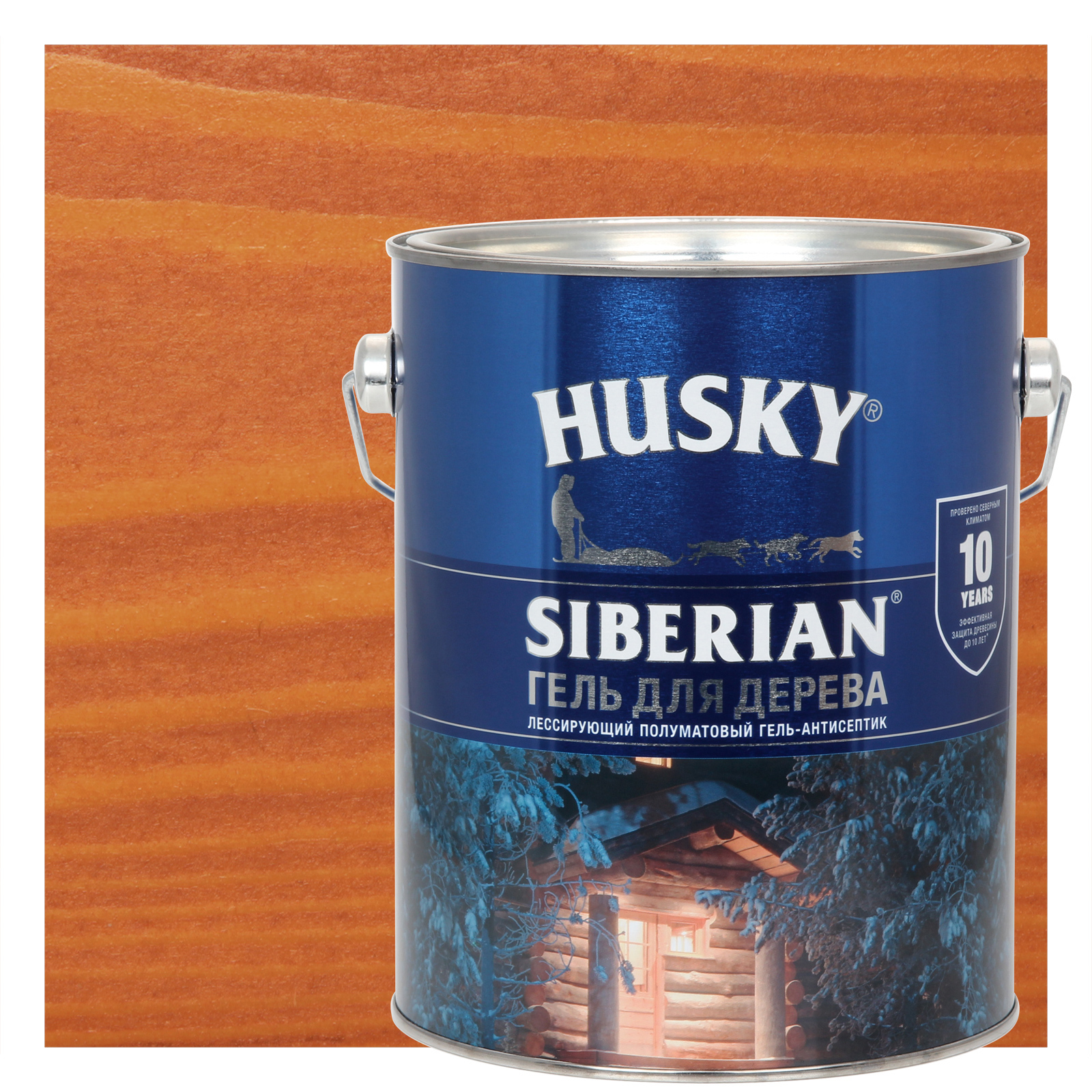 Гель для дерева Husky Siberian полуматовый цвет осенний клен 2.7 л ✳️  купить по цене 2312 ₽/шт. в Москве с доставкой в интернет-магазине Леруа  Мерлен