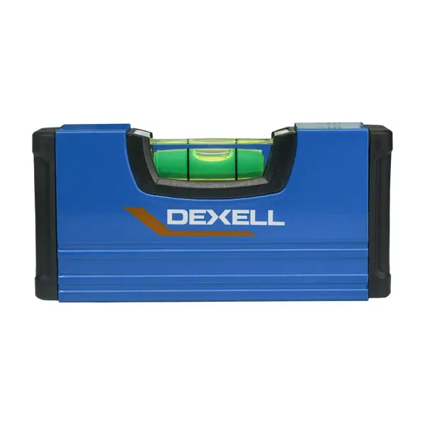 Уровень пузырьковый Dexell EPT-2019E-2карманный 1 глазок 105 мм лазерный уровень mtx xqb green pro set 20 м зеленый луч батарейки штатив 350195