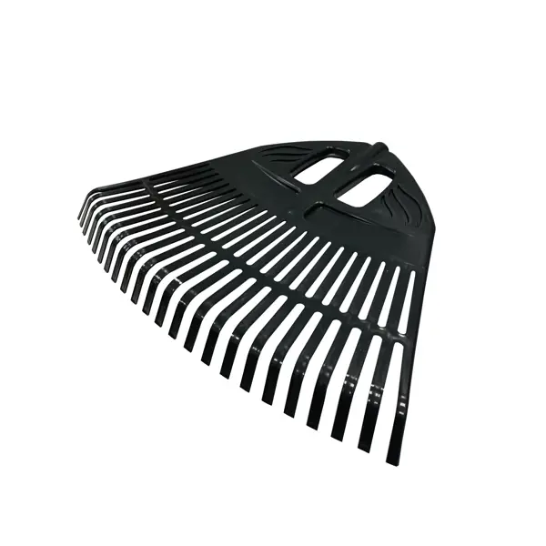фото Грабли веерные гардения 23 зуба пластик чёрный инструм-агро