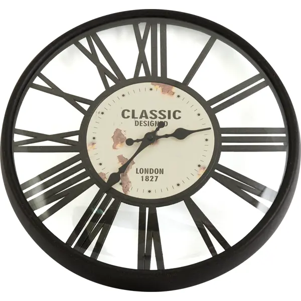 Часы настенные Dream River DMR круглые ø40.6 см цвет черный часы настенные интерьерные кухня coffee time бесшумные d 34 см