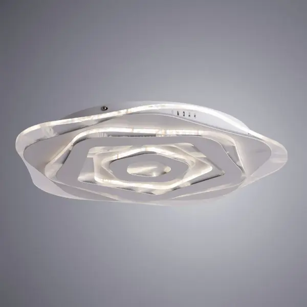 Люстра потолочная Arte Lamp Multi-Piuma с пультом 22 м² регулируемый белый свет управление со смартфона цвет белый потолочный светильник rev 28907 4 spo118 line
