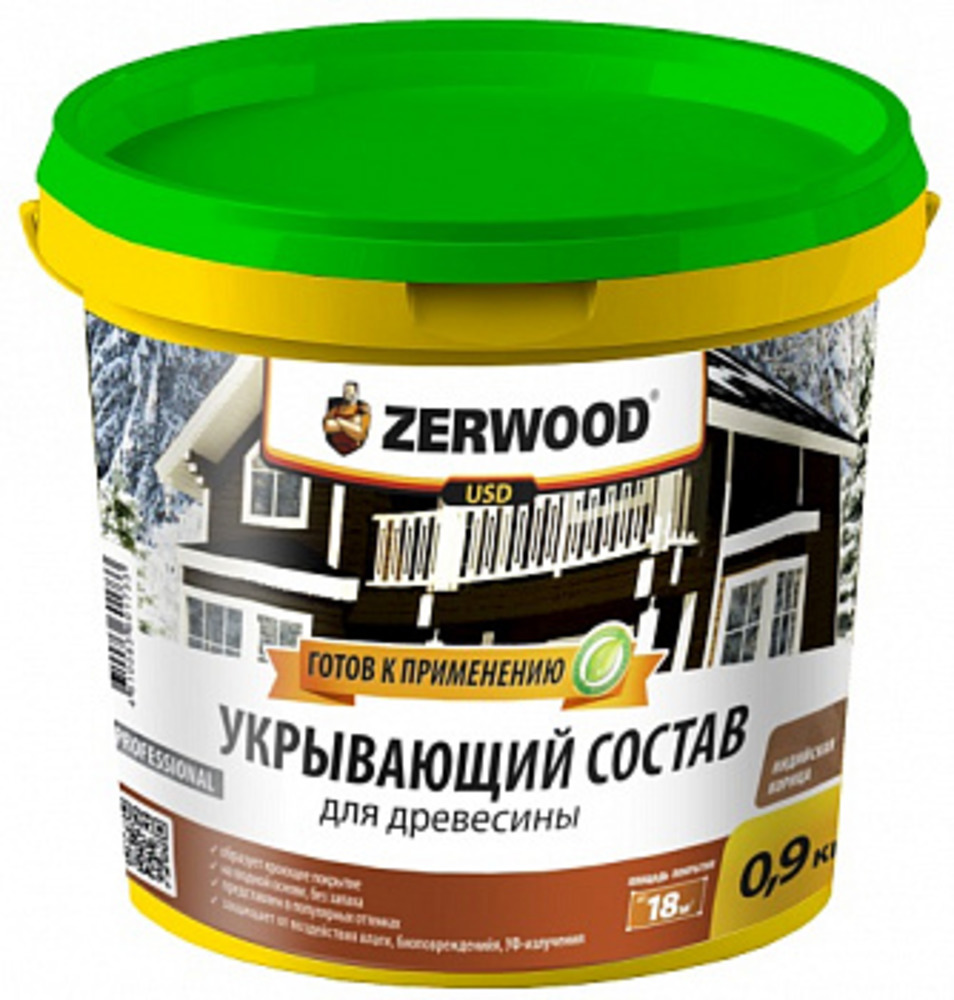 Укрывающий состав ZERWOOD USD4 топленое молоко 0.9 кг ✳️ купить по цене 785  ₽/шт. в Москве с доставкой в интернет-магазине Леруа Мерлен