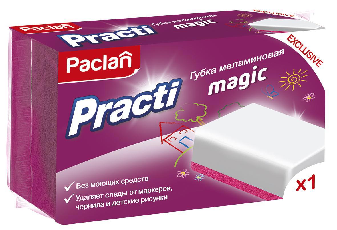 Меламиновая губка. Губка Paclan Practi Magic. Меламиновая губка Paclan. Губка для ванной Paclan Practi Crystal 1 шт. Paclan губка меламиновая Magic.