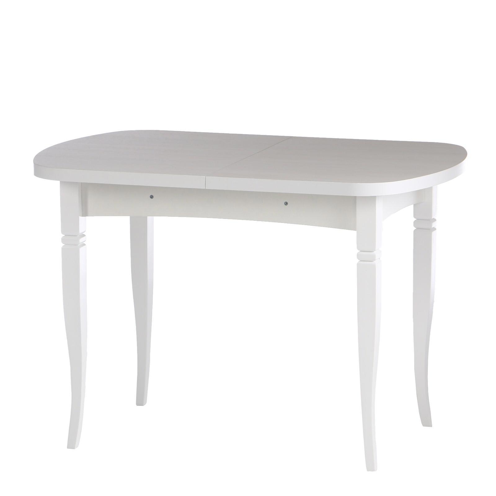 Кухонный стол Ивару 4882639 142x75 см ЛДСП цвет белый по цене 15586 .