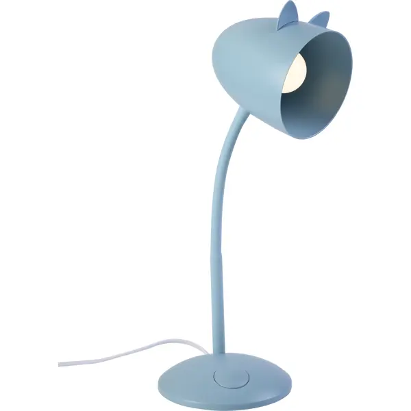 фото Настольная лампа inspire pina, цвет голубой