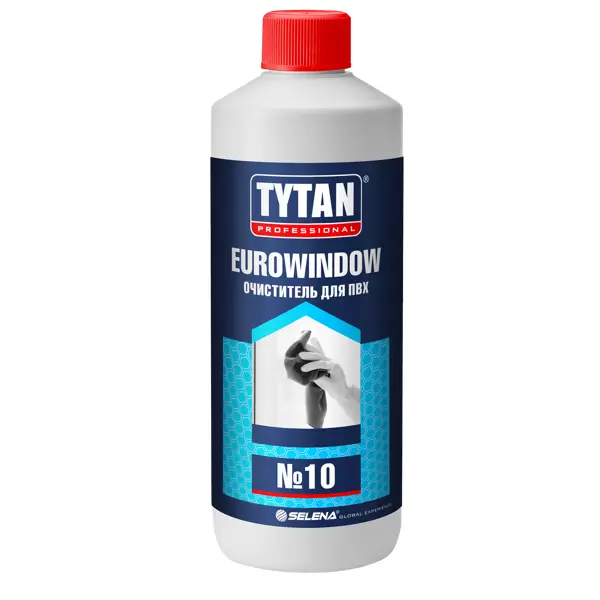 Очиститель для ПВХ Tytan №10 950 мл очиститель от монтажной пены eco 0 5 л tytan 63715