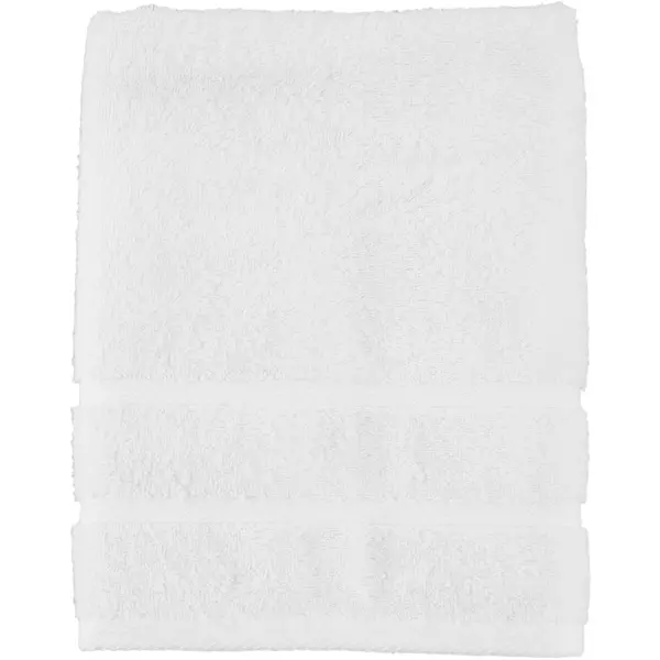 Полотенце махровое Cleanelly 50x90 см цвет белый полотенце махровое guipure burgundy размер 50х90 см фиолетовый