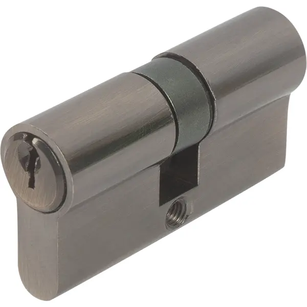 Цилиндр AX100/60 30х30 мм, ключ/ключ, цвет бронза