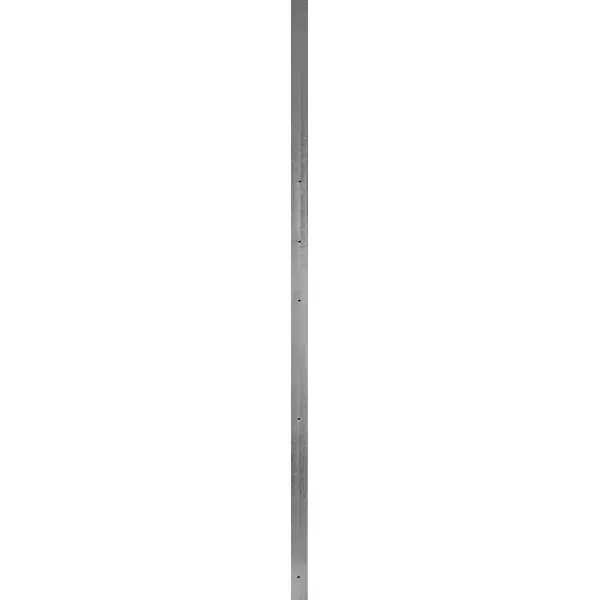Столб для забора Grand Line, 62х55х2500 мм цинк Zn, 5 отвер (ШК) универсальная заглушка желоба grand line