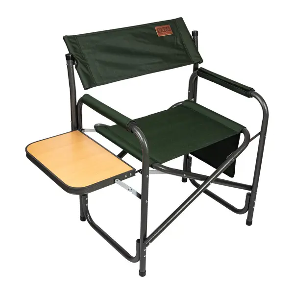 Кресло складное CL-011 Camping World Miste с откидным столиком 58х79 см до130 кг зеленое по цене 7360 ₽/шт. купить в Пскове в интернет-магазине ЛеруаМерлен