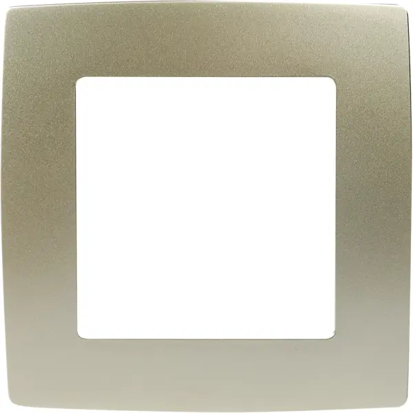 Рамка для розеток и выключателей Эра 12-5001-04 1 пост цвет бежевый