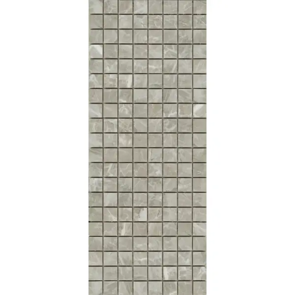 фото Мозаика настенная kerama marazzi феррара 20x50 см глянцевая цвет серый