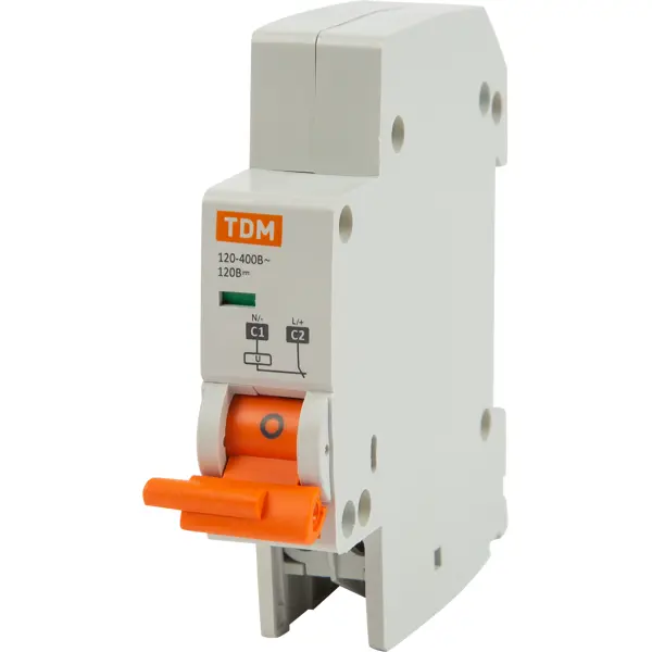 Расцепитель независимый TDM Electric РН47 на DIN-рейку контактор tdm electric кмн 11811 18 а 230 в ас3 1нз