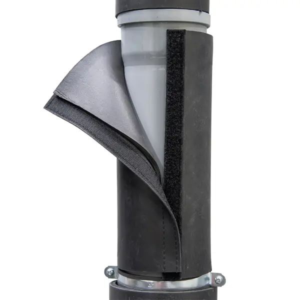 Звукоизоляция для труб и канализационных стояков K-Fonik Zip Case 110 мм смазка сантехническая lubrium для канализационных труб 55 г