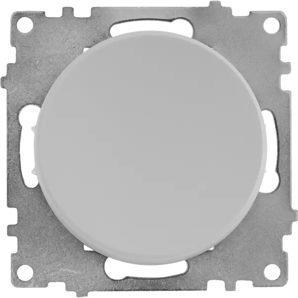 Выключатель встраиваемый Onekeyelectro 1 клавиша с самовозвратом цвет серый вентилятор на прищепке настольный ergolux elx fs02 c31 белый серый