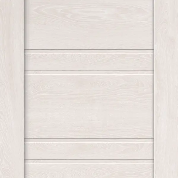 фото Дверь межкомнатная лайн ламинированная глухая цвет дуб тернер белый 60x200см velldoris