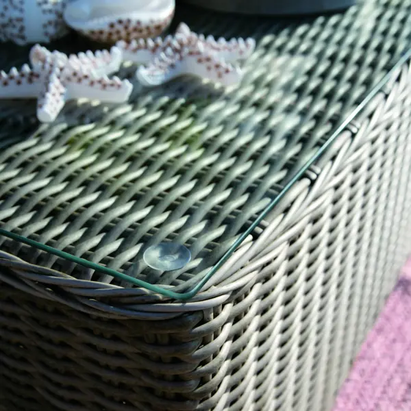 фото Кресло садовое alu 820x690x800 мм, алюминий/полиротанг, цвет бежевый naterial