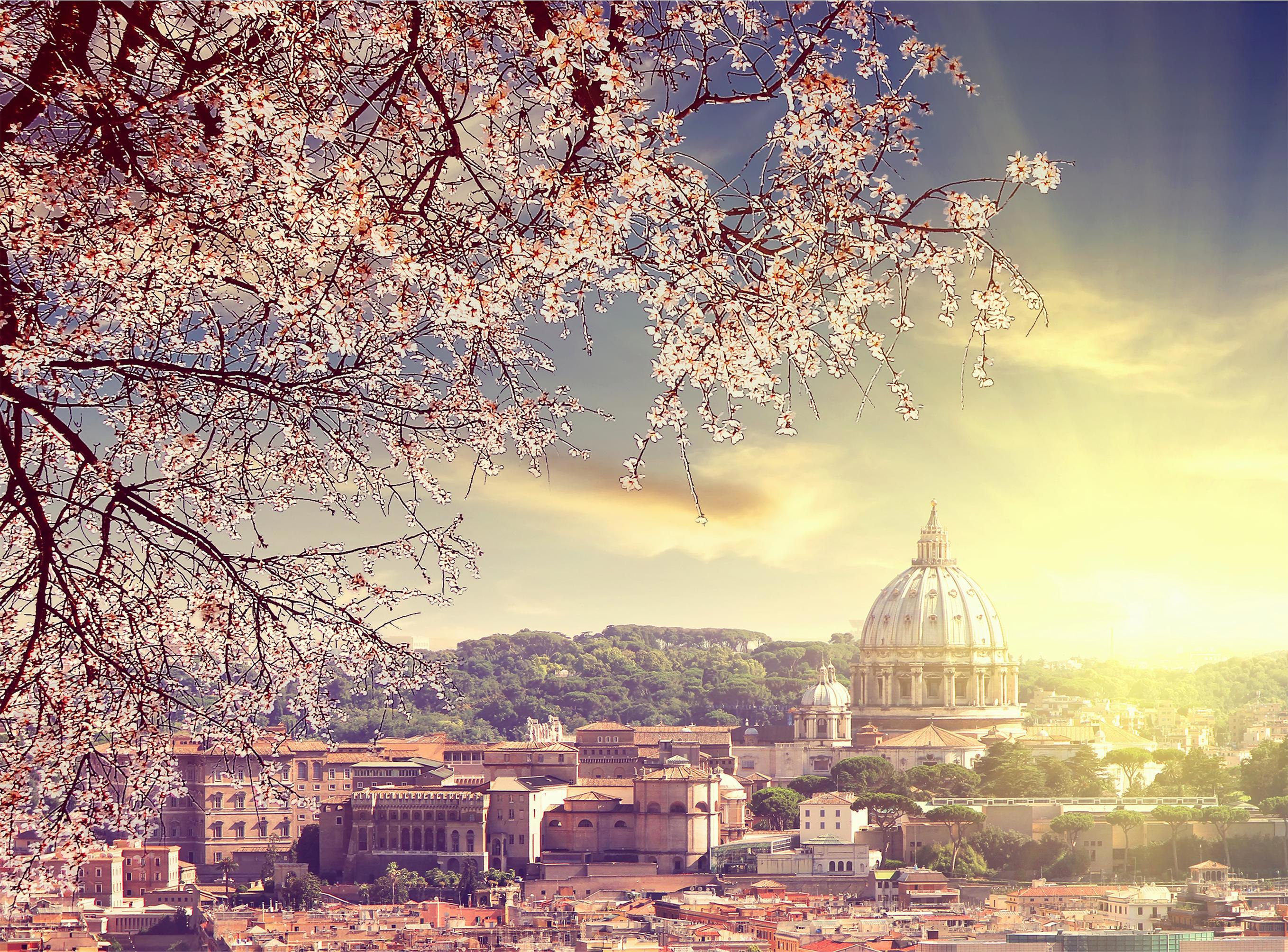 Рим в цветах