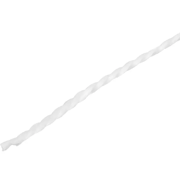 Нить-шпагат крученая полипропиленовая 1 мм цвет белый, 500 м/уп. крученая нить tech krep