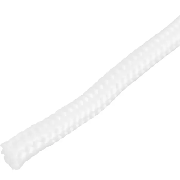 Веревка без сердечника полипропиленовая 3 мм цвет белый, 10 м/уп.