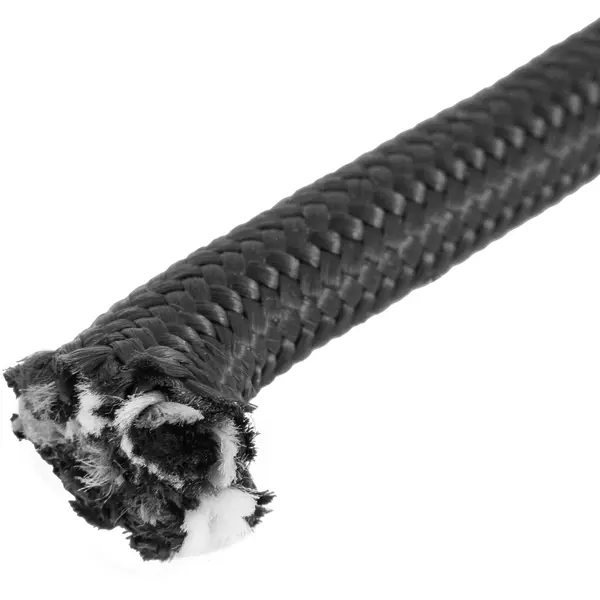 Веревка с сердечником полипропиленовая 10 мм цвет черный, 10 м/уп. веревка полипропилен с сердечником 10 мм разно ный на отрез