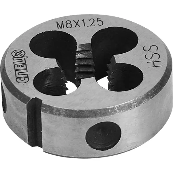 Плашка Спец М8 х 1.25 мм просекатель для металлических профилей спец 385 мм