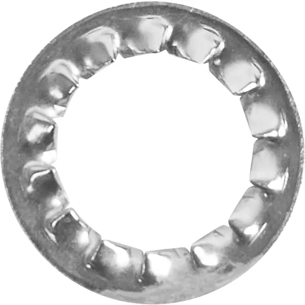 Шайба стопорная с внутренними зубьями Tech-Krep DIN6798J М14, 1 шт. n1 расческа для животных разнозубая с металлическими зубьями