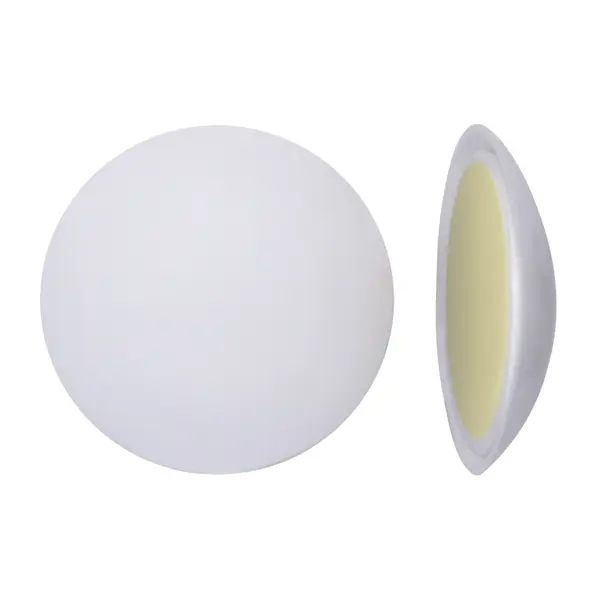 Демпфер настенный DSW-60 цвет белый крючок самоклеящийся круглый белый