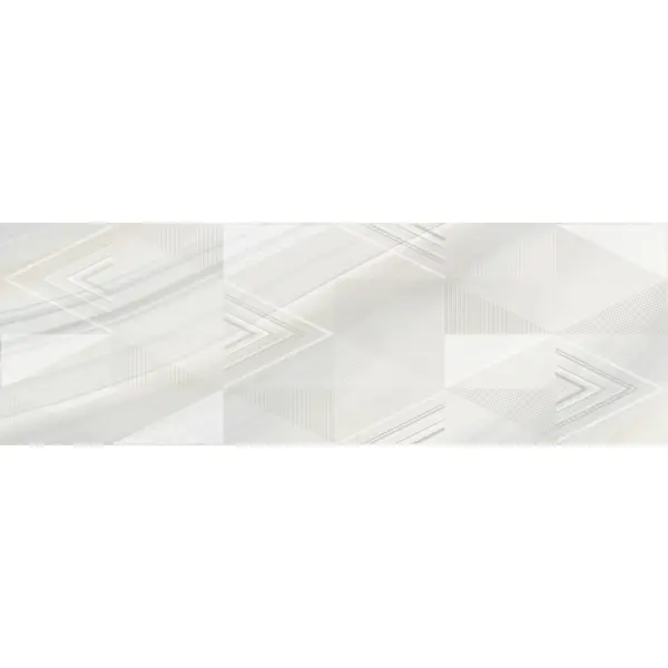 фото Вставка настенная cersanit onyx 25x75 см глянцевая цвет белый
