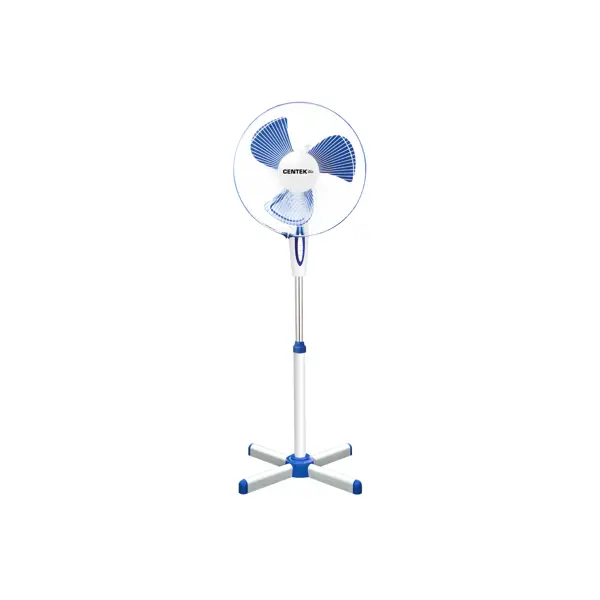 Вентилятор напольный Centek CT-5015 40 Вт 43 см цвет синий вентилятор настольный funke 201520 синий