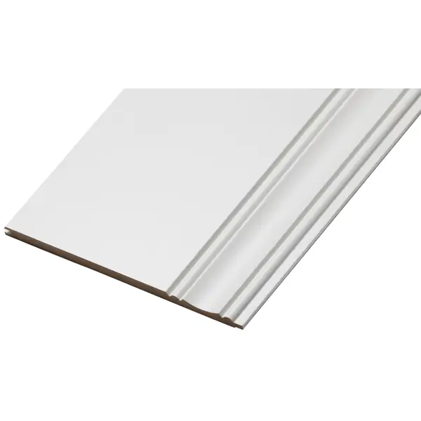Комплект панелей МДФ Вайнскот-7 эмаль белый 920x153 мм 1.3 м² комплект креплений для тонких светодиодных панелей