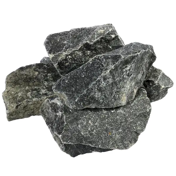 Камни для сауны Габбро-диабаз средняя фракция 20 кг камень для бани габбро диабаз den18 34625825