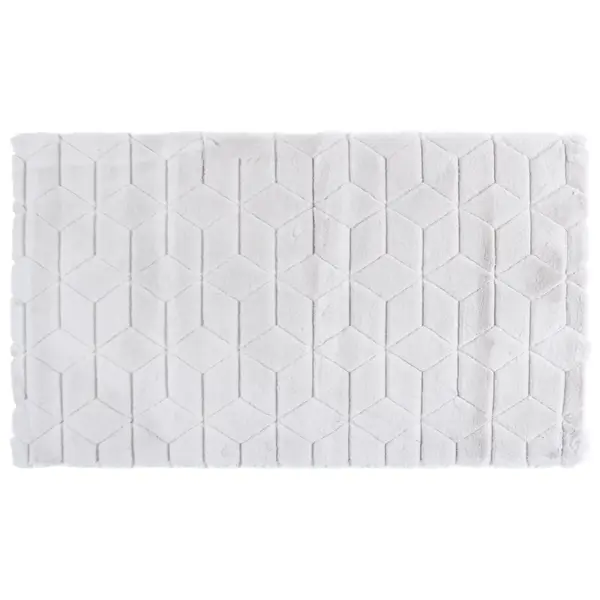 Коврик для ванной комнаты Fixsen Diamont 70x120 см цвет серый коврик для ванной комнаты fixsen