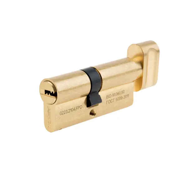 Цилиндровые механизмы Apecs Pro LM-68(31/37C)-C-G 68 мм, ключ/вертушка, цвет золотой цилиндровые механизмы apecs pro lm 105 45 60c c g 105 мм ключ вертушка золотой