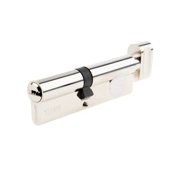 Цилиндровые механизмы Apecs Pro LM-100(45/55C)-C-NI 100 мм, ключ/вертушка, цвет никель фиксатор вертушка для дверей inspire квадратный никель