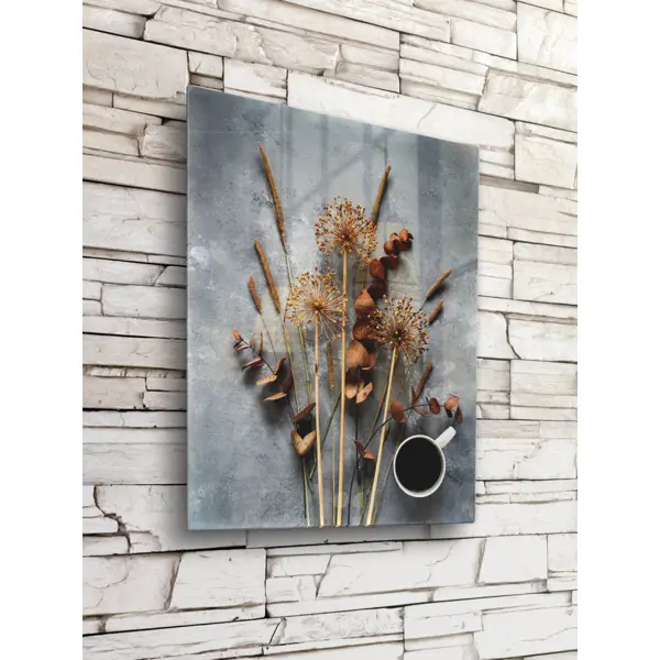 Картина на стекле Букет сухоцветов 40х50 см в Кемерове – купить по низкой  цене в интернет-магазине Леруа Мерлен