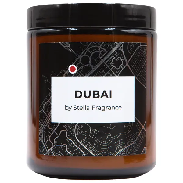 Свеча ароматическая Stella Fragrance Dubai 250 г свеча декоративная ароматическая в стакане stella fragrance st macaroon yuzu 50 гр sf0421