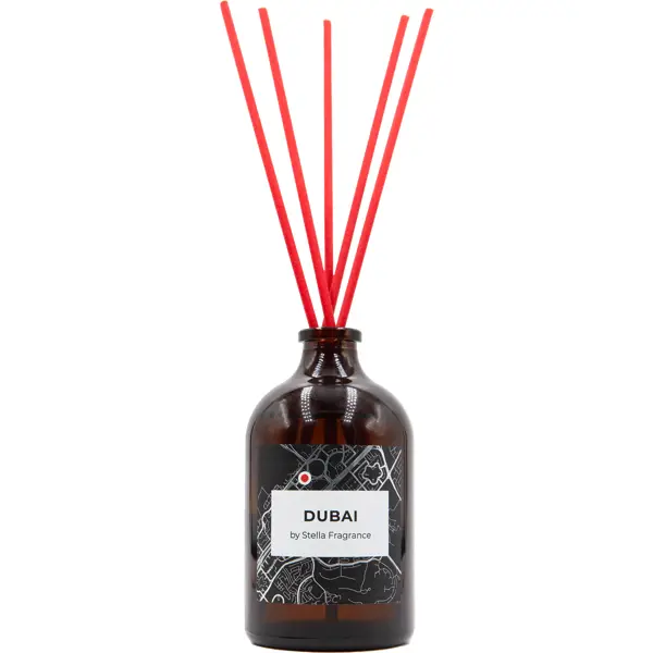 Диффузор ароматический Stella Fragrance Dubai 100 мл ароматическая свеча stella fragrance mandarin gingerbread 50 г