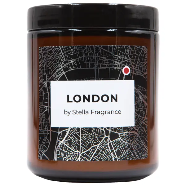 Свеча ароматическая Stella Fragrance London 250 г свеча декоративная ароматическая в стакане stella fragrance st macaroon yuzu 50 гр sf0421