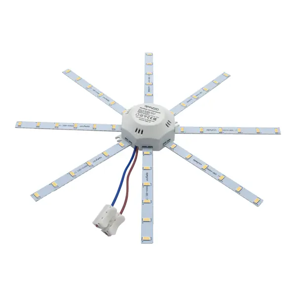 Модуль светодиодный Apeyron для настенно-потолочного светильника 260 мм 220В 20ВТ холодный белый свет дополнительный модуль для светильника эра lm 840 a1 угловой с датчиком прикосновения 30см 3вт без блока питания белый свет