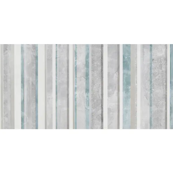 Вставка настенная Axima Эльба D1 25x50 см матовая цвет полоски плитка настенная axima монако 25x50 см 1 25 м² матовая белый рельеф
