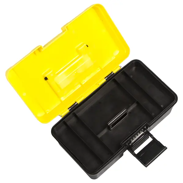фото Ящик для инструмента systec 151х125х285 мм, пластик, цвет чёрно-жёлтый