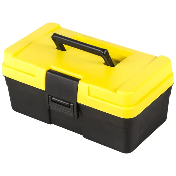 Ящик для инструмента Systec BEX12-3 151x125x285 мм, пластик, цвет чёрно-жёлтый полка для инструмента systec 470x160 мм